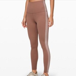 LULULEMON WOMEN’S ALIGN SUPER HIGH RISE LEGGING VELVET SPANISH OAK SZ 2